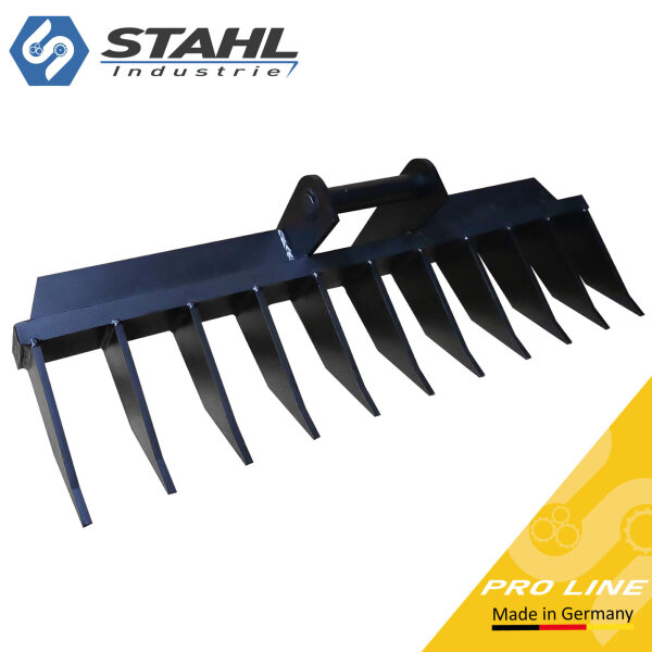 Roderechen Wurzelrechen | SIRR-Pro 1000 | MS03 Symlock | Minibagger Rechen