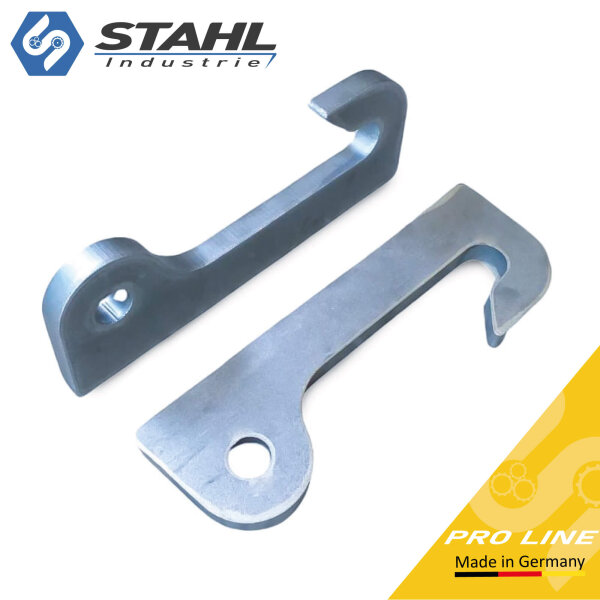 Koppelhaken für SCHÄFER | Hydrl. 2028 |  2445 / 280x41x32 mm t=25mm |1 Paar = 2 Stück