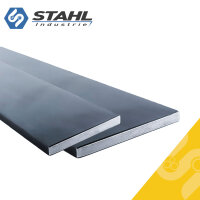 Verschleißleiste 470 - 530 HB | Querschnitt 100x15mm | 50cm bis 300 cm | Gleitschiene 2500mm