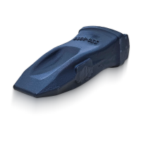 Baggerzahn K90 Lange Zahnspitze  für CAT K-System
