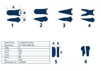 Baggerzahn K90 V Zahnspitze  für CAT K-System